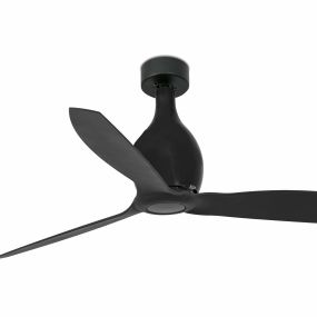 Faro Mini Eterfan - ventilateur de plafond avec télécommande - ventilateur intelligent - Ø 128 cm - noir mat