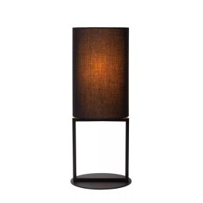 Lucide Herman - lampe à poser - Ø 20 x 50 cm - noir