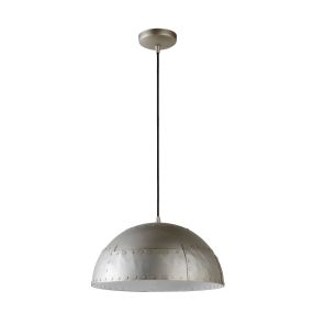 Lucide Zifron - lampe suspendue - Ø 40 cm, 150 cm - gris