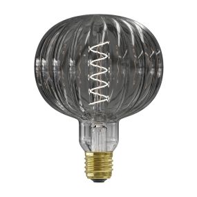 Calex Metz Ampoule LED fumée - Ø 12,5 x 14,5 cm - E27 - 4W dimmable - 2000K - fumée