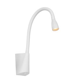 Lucide Galen - lampe de chevet - 62 x 35 x 25 cm - 3W LED incl - blanc