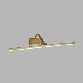 Searchlight LED Picture Lights - applique murale - 70 x 11 cm - 17W LED inclus - or brossé