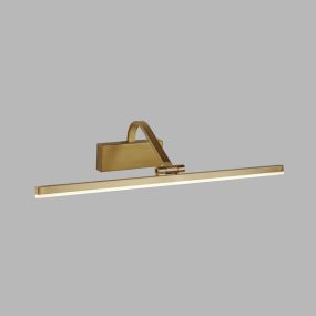 Searchlight LED Picture Lights - applique murale - 51 x 11 cm - 12W LED incl - or brossé