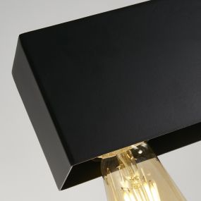 Searchlight Piano - lampe suspendue - 80 x 120 cm - noir mat