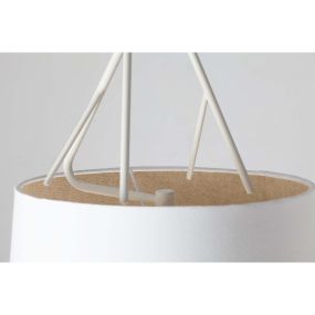 Faro Tree - lampe suspendue - Ø 34 x 34 cm - blanc mat