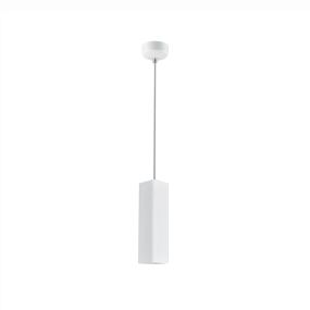 Nova Luce Plaster - lampe suspendue - 7 x 7 x 120 cm - blanc