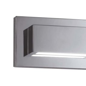 Searchlight Wall - applique murale - 20 x 6,5 cm - 10W LED incl - chrome
