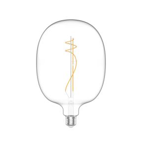 Creative Cables Lampe LED Ellipse - Ø 17 x 26,4 cm - E27 - 10W dimmable - 2700K - transparent