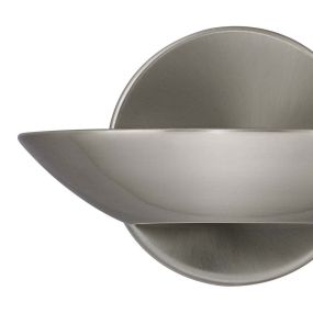 Searchlight Wall - applique murale - 17 x 11 cm - 8W LED incl - argent satiné