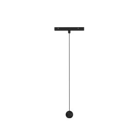 Nova Luce Planet - lampe suspendue système de rail magnétique - Ø 5 x 109,7 cm - 5W LED incl. - noir sable