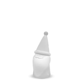 New Garden Amelio - lampe de table solaire - 41 x 19 x 18 cm - blanc