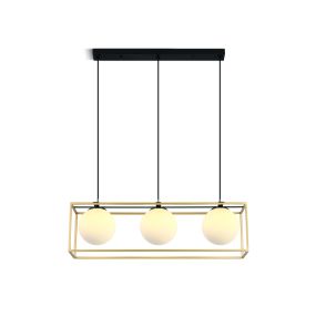 ONE Light Nordic Decorative Range - lampe suspendue - 70 x 120 cm - laiton