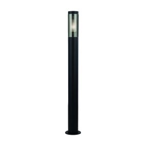 Searchlight Batton - lampe de jardin - Ø 12 x 90 cm - IP44 - noir