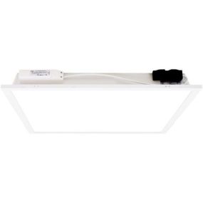 Integral LED - Low Panel - panneau LED encastré - 59,6 x 59,6 x 6,5 cm - 23W LED incl - IP44 - blanc
