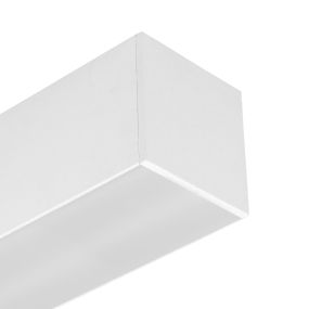 Roi Du Luminaire Line - plafonnier - 178 x 5,3 x 5,3 cm - 51W LED incl. - blanc