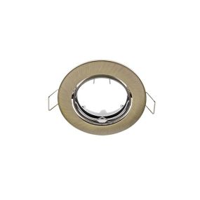Elmark SA - spot encastré - Ø 84 mm, Ø 75 mm encastré - bronze antique