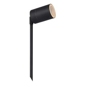 Lucide Arne - spot de sol sur piquet - Ø 6,3 x 36 cm - 5W LED incl. - IP44 - noir