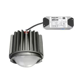 Nova Luce Siri - Module LED avec driver LED - Ø 9 x 9,2 cm - 20W non-dimmersible - 3000K - argenté