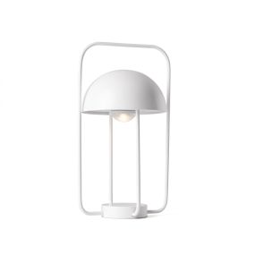 Faro Jellyfish - lampe portable - Ø 31 x 17 cm - 3W LED incl - blanc mat