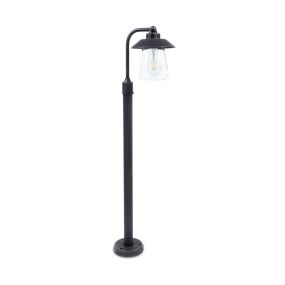 Lutec Cate - poteau de jardin - 26 x 17 x 94 cm - IP44 - noir antique