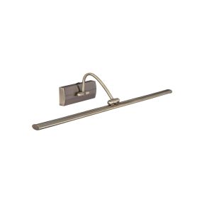 Searchlight LED Picture Lights - applique murale avec interrupteur - 38 x 11 cm - 3W LED incl. - laiton antique