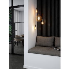 Nordlux Smart LED bulb - éclairage intelligent - Ø 6,4 x 14 cm - E27 - 4,7W - fonction dimming via app - ambre