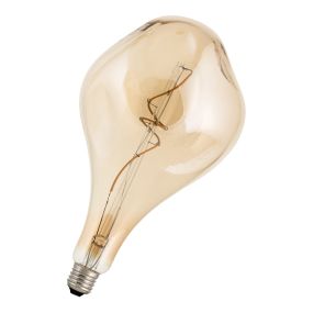 Bailey Lampe LED Big Jenny - Ø 16,5 x 28 cm - E27 - 4W dimmable - 1900K - ambre