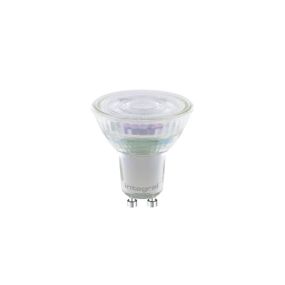 Spot LED intégré - Ø 5 x 5,4 cm - GU10 - 4,6W dimmable - 1800 à 2700K - blanc