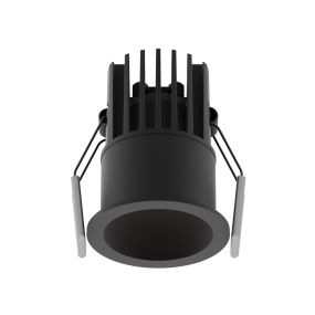 Nova Luce Bree - spot à encastrer - Ø 56 mm, Ø 50 mm à encastrer - 7W LED incl. - IP32 - noir