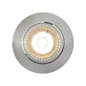 Nordlux Octans - set de 3 - Ø 85 mm, Ø 68 mm à encastrer - 4,8W LED incl. - nickel