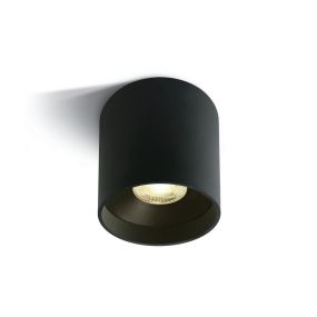 ONE Light LED Fashion Cylinders - spot en saillie 1L - Ø 7 x 7 cm - 8W LED incl. - noir