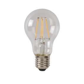 Lucide Ampoule à filament LED - Ø 6 x 10,5 cm - E27 - 5W dimmable - 2700K - transparent