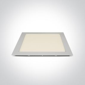 ONE Light Square Recessed Panel CCT V - plafonnier encastré - 30 x 30 x 2,2 cm - 30W LED inclus - blanc
