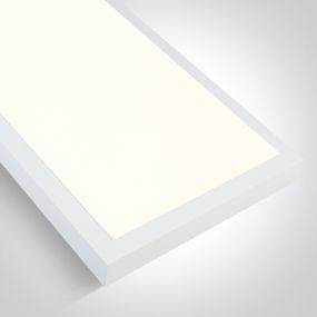 ONE Light UGR19 Backlit CCT V - plafonnier - 150 x 30 x 4,2 cm - 50W LED inclus - blanc