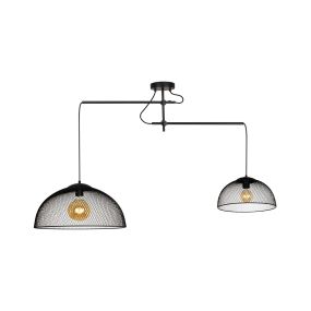 Maxlight Concept - lampe suspendue - 170 x 100 cm - noir