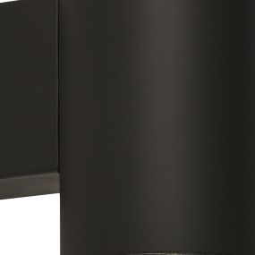 Searchlight Highbridge - Applique d'extérieur avec détecteur jour/nuit - 9 x 20,2 cm - IP44 - noir