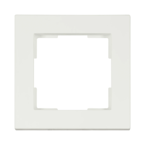 Ion Industries V1 - cadre de recouvrement simple - blanc mat