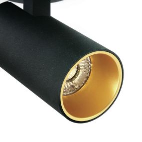 ONE Light COB Cylinders - spot en saillie 1L - Ø 6 x 9 cm - 6,5W LED dimmable incl - noir