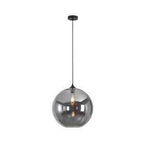 Artdelight Marino - lampe suspendue - Ø 40 x 195 cm - titan