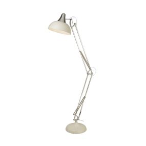 Searchlight Goliath - lampe de table - 30 x 170 cm - chrome, crème et gris