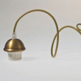 Artdelight Iron - lampe suspendue - Ø 12 x 120 cm - bronze