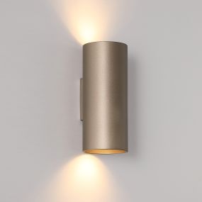 Searchlight Round - applique murale - Ø 6,5 x 15,4 cm - beige