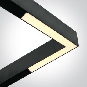 ONE Light Coin linéaire magnétique - 33,5 x 3,7 x 4,7 cm - DALI - 25W LED incl. - noir