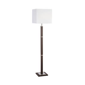 Searchlight Waverley - lampadaire - 35 x 35 x 147 cm - brun