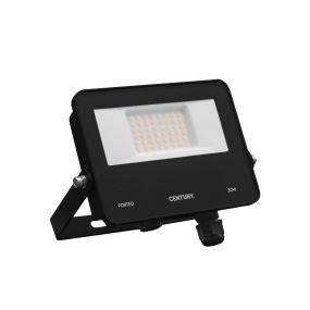 Century Italia Porteo CCT - spot - 16,2 x 3,6 x 14,4 cm - 30W LED incl - couleur de lumière réglable - IP65 - noir