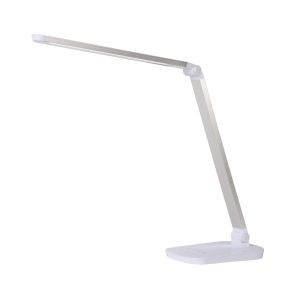 Lucide Vario - lampe de table - 51,5 x 13,5 x 39,4 cm - 8W LED dimmable incl - blanc