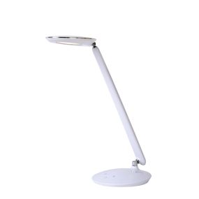 Lucide Yda - lampe de bureau - 37,5 cm - 8W LED dimmable incl - blanc