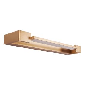 Maxlight Flink - applique murale - 45 x 10 x 4 cm - 12W LED incl - IP44 - or