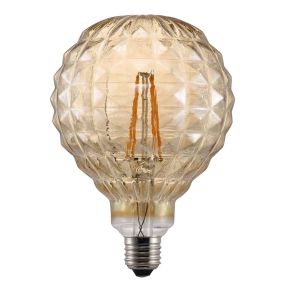 Nordlux Deco - Ø 12,5 x 17,7 cm - E27 - 2W non-dimmersible - 2200K - ambre