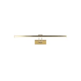 Searchlight Rhodes - applique murale - 61 x 18 cm - 14W LED incl - laiton satiné